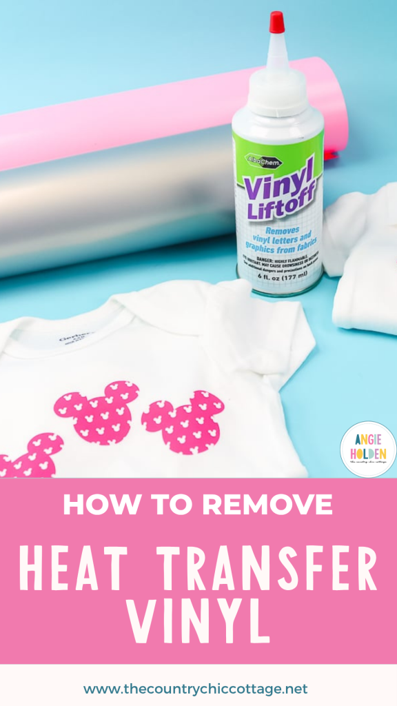 how to remove heat transfer vinyl