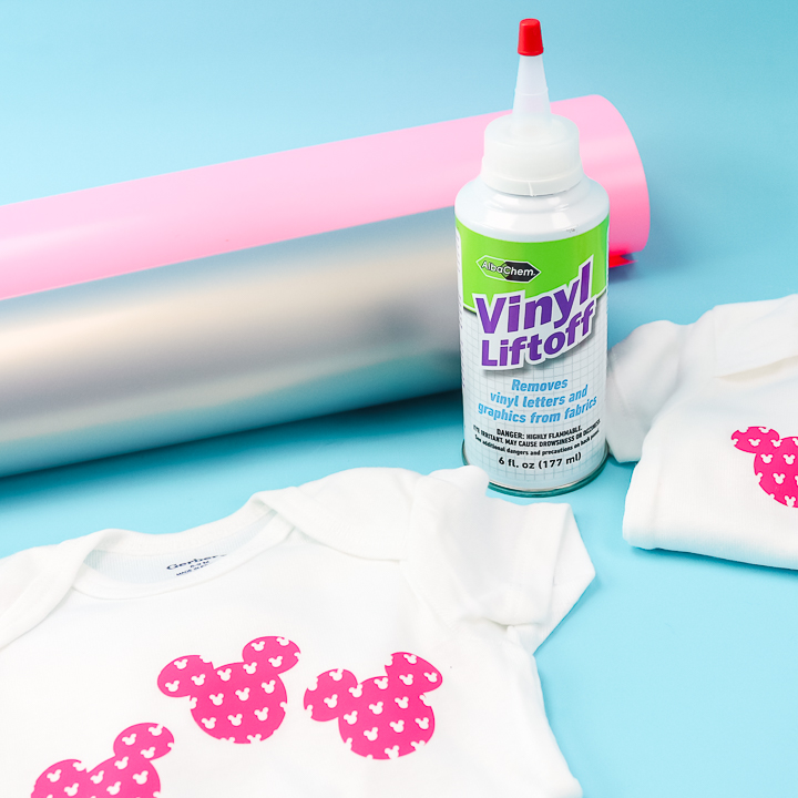 how to remove heat transfer vinyl with vinyl lift off