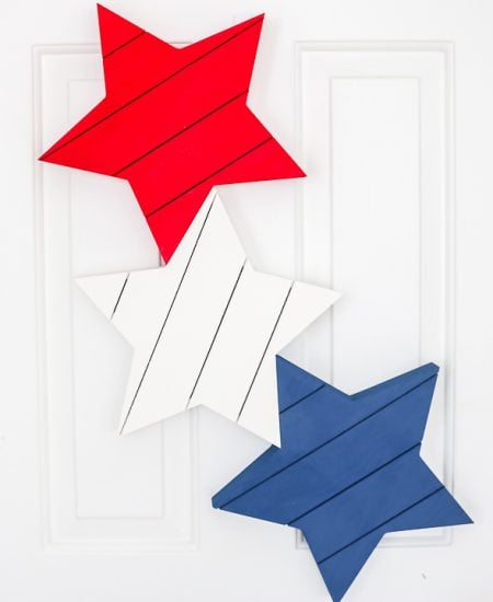 pallet stars 4th of july wreath