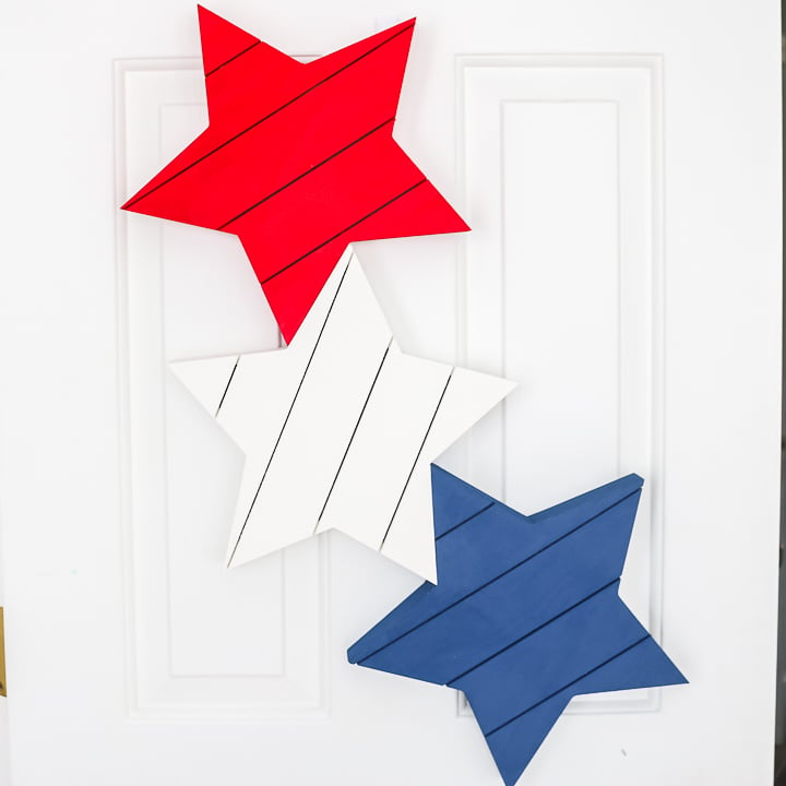 pallet stars 4th of july wreath