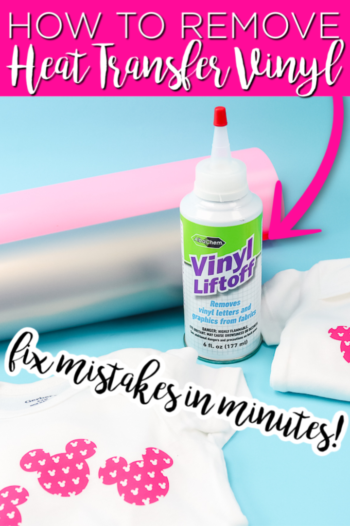 How to remove heat transfer vinyl from fabric  Vinyl, Heat transfer vinyl  projects, Heat transfer vinyl