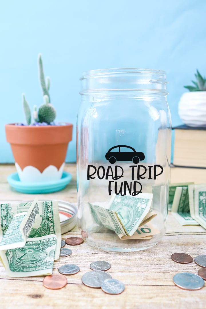 road trip fund jar