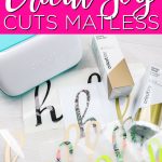 Confused about Cricut Joy matless cutting? Which brands work with this feature? We are testing several so you know which to use on your machine! #cricut #cricutcreated #cricutjoy #matless #nomat #cricutlove #cricuteverywhere