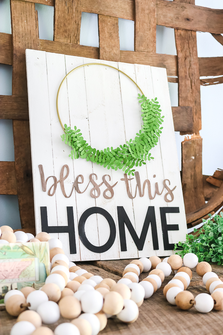 farmhouse style sign tutorial