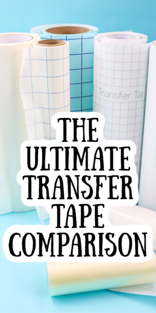 Cricut Transfer Tape Comaprison