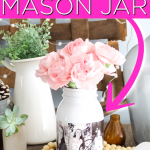 Faites ce pot de maçon photo et utilisez-le pour les fêtes ou tout simplement pour décorer votre maison! Ce projet de bricolage facile est tout simplement magnifique lorsqu'il est terminé! #masonjar #parties #giftidea