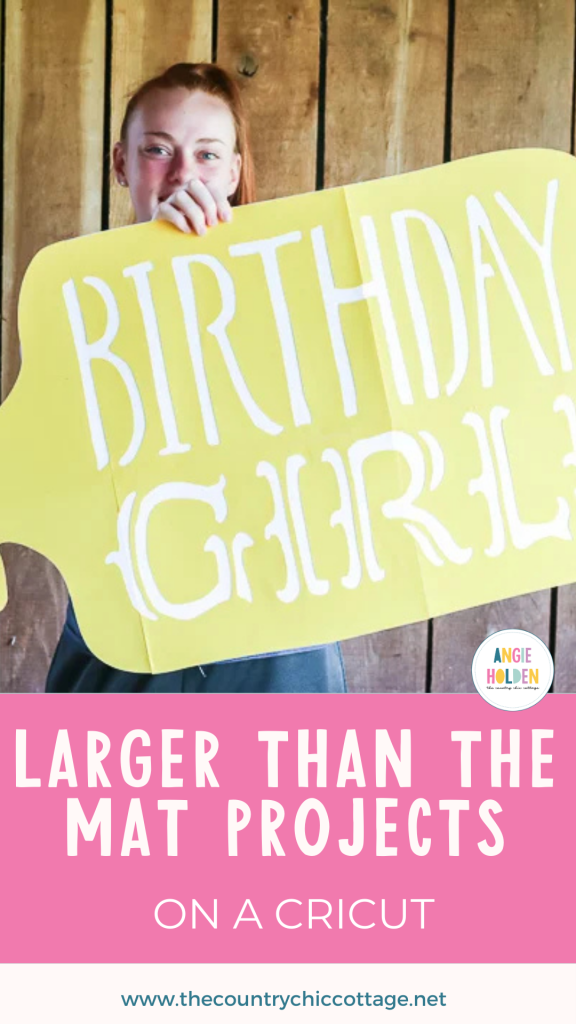 larger than the mat projects