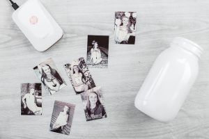 pictures printed with HP sprocket