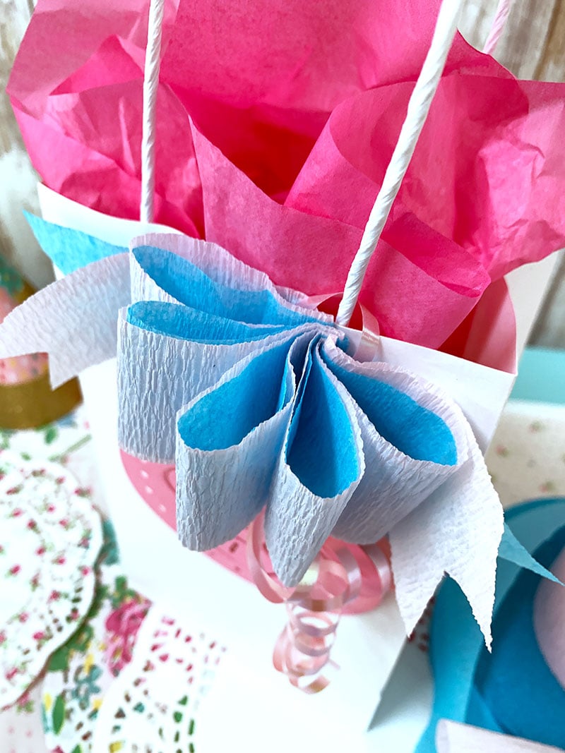 handmade paper bow