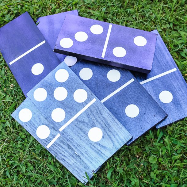 How to Make DIY Dominoes for Your Backyard - Angie Holden The Country ...