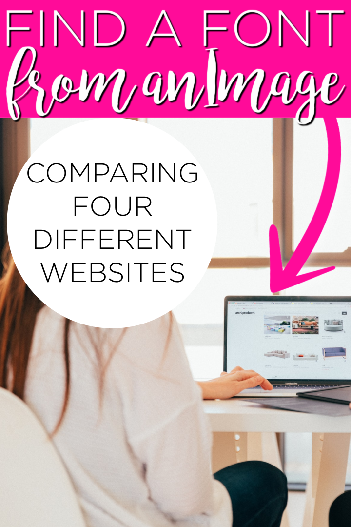 Looking for the best way to find a font from a picture? We are comparing four different font finder websites to show you which is best for your font finding needs! #fonts #fontfinder #computer