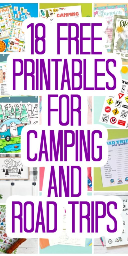 free printables for camping