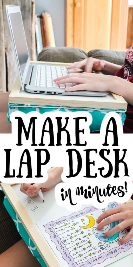 making a lap desk