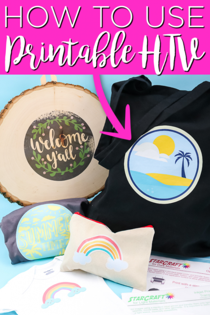 How to Use Printable Heat Transfer Vinyl with Cricut