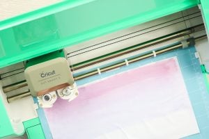 cutting sublimation paper on a cricut