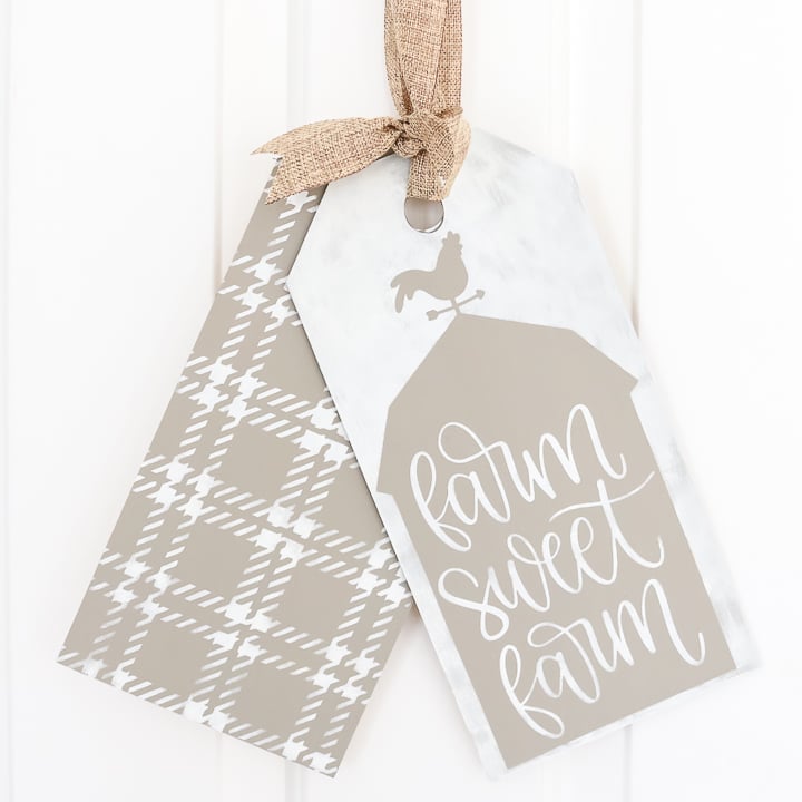 How To Make A Stencil With A Cricut - Angie Holden The Country