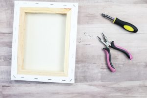 removing canvas from frame