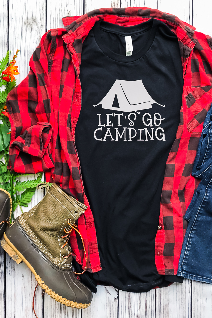 svg file for camping