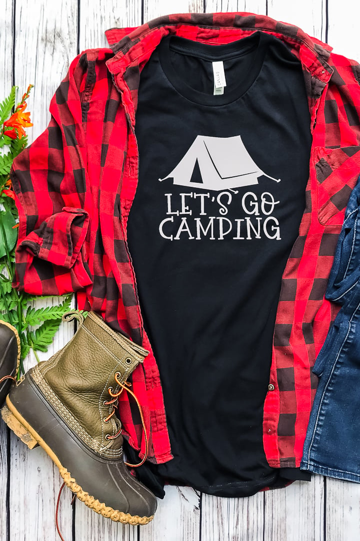 svg file for camping