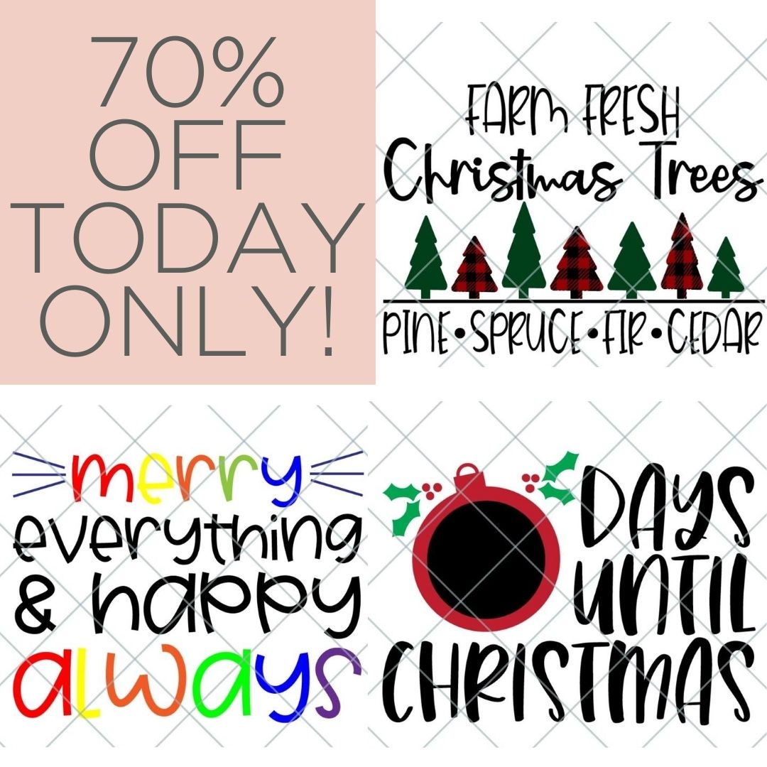 holiday svg sale