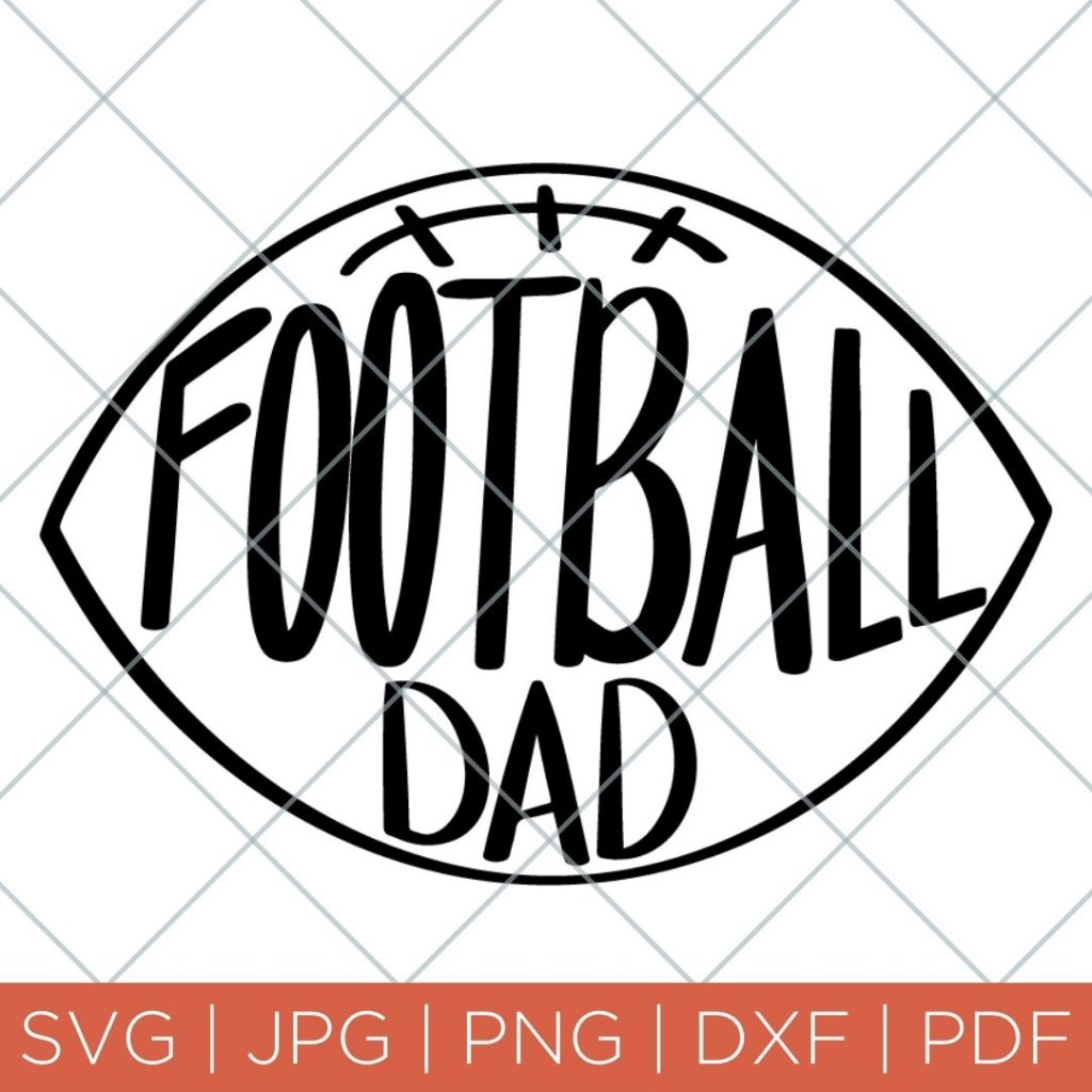 football dad svg