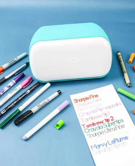 how to use pens in the cricut joy