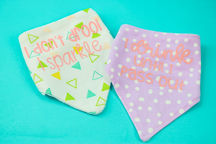 cricut baby shower ideas funny baby bibs with iron on