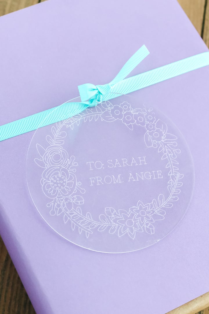 cricut maker engraving acrylic