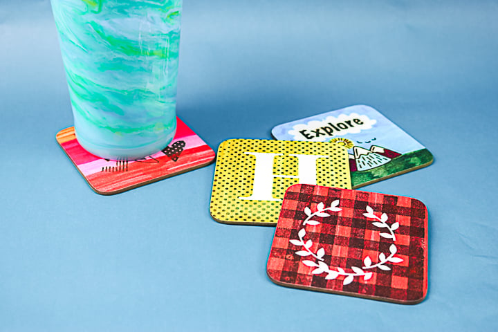 how to make coasters with sublimation ink