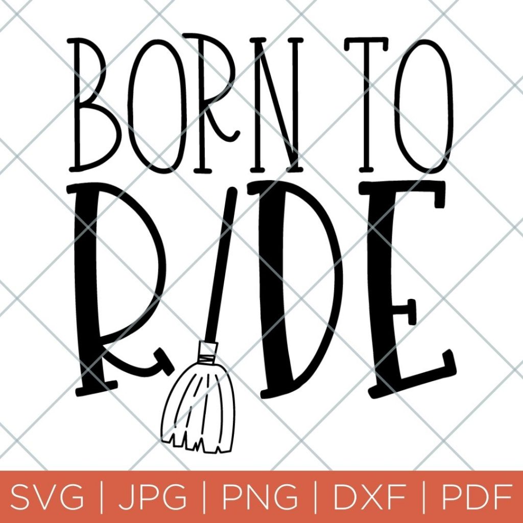 born to ride svg