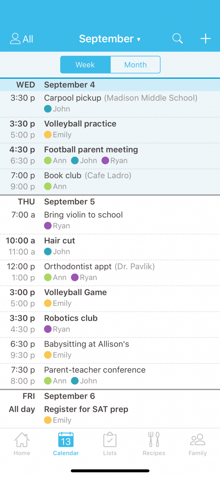 The Best Family Calendar App to Organize Your Life Angie Holden The