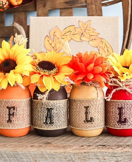 mason jar craft for fall