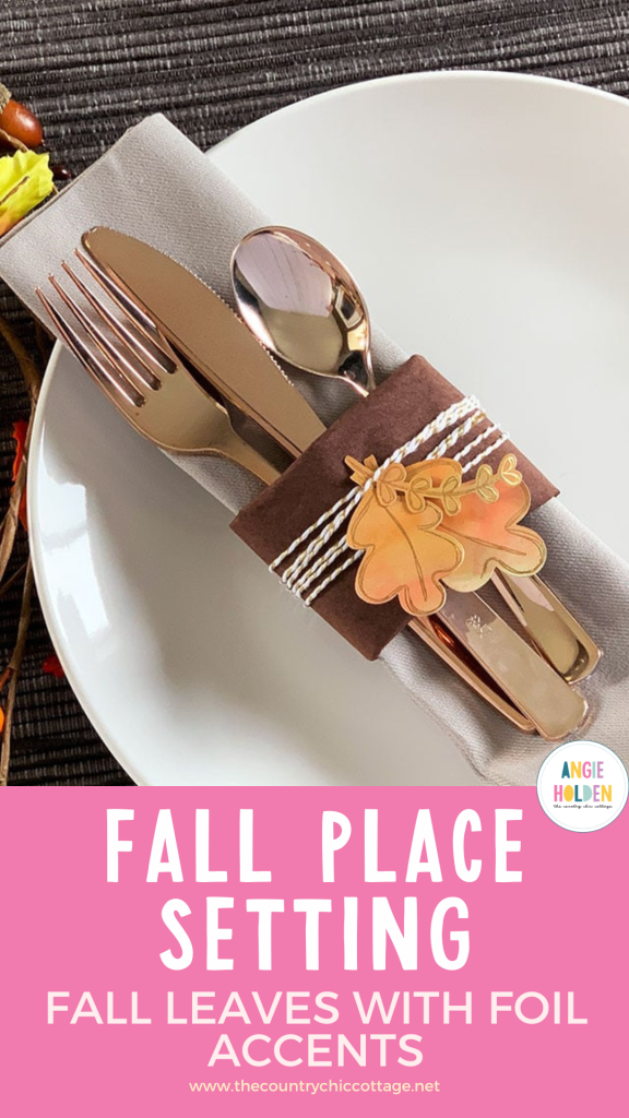 fall place setting