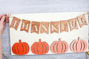 making a thankful sign