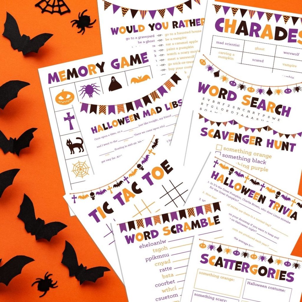 halloween activity pack