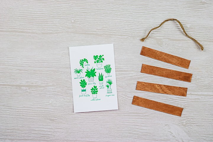 making a wall hanging with a cricut