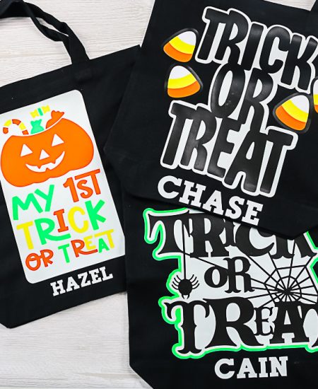 halloween bags with names