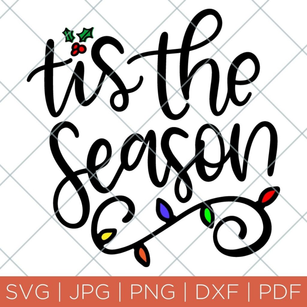 tis the season svg