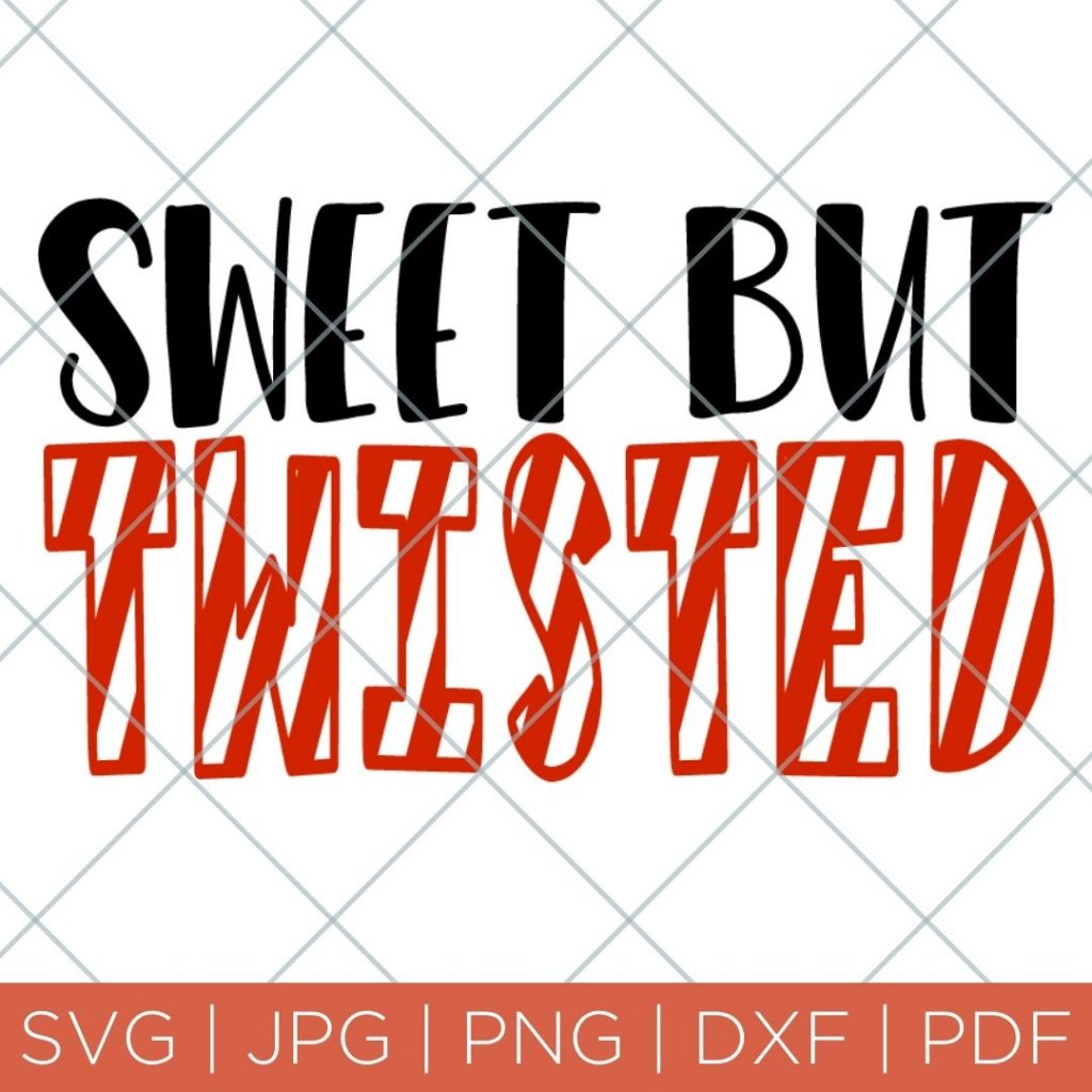 sweet but twisted svg