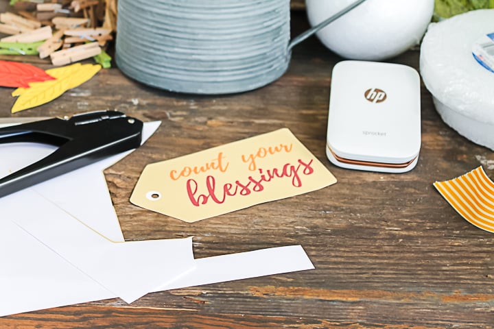 free printable count your blessings tag
