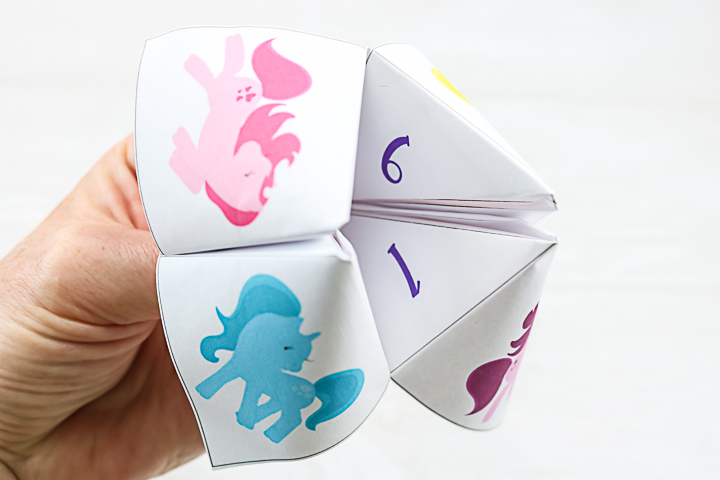 free printable cootie catcher