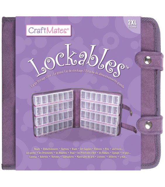 CraftMates Lockables Large Storage Case