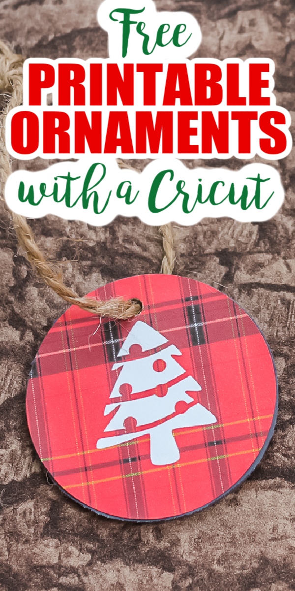 Make these free printable Christmas ornaments for your rustic tree!