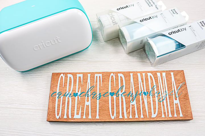 ideas for Cricut DIY grandma gifts