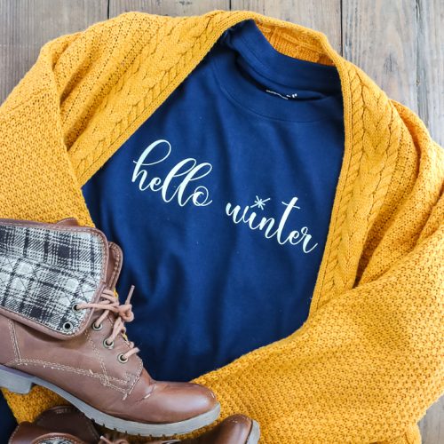 How to Use Flocked HTV on Your Crafts Angie Holden The Country Chic