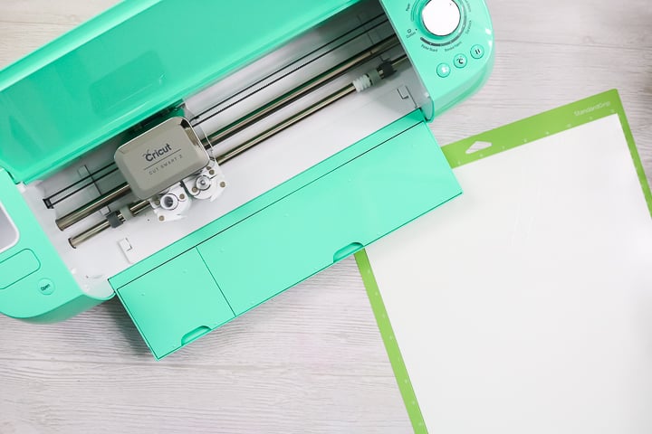 using a cricut explore air 2 to cut flocked iron on