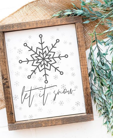 winter printable