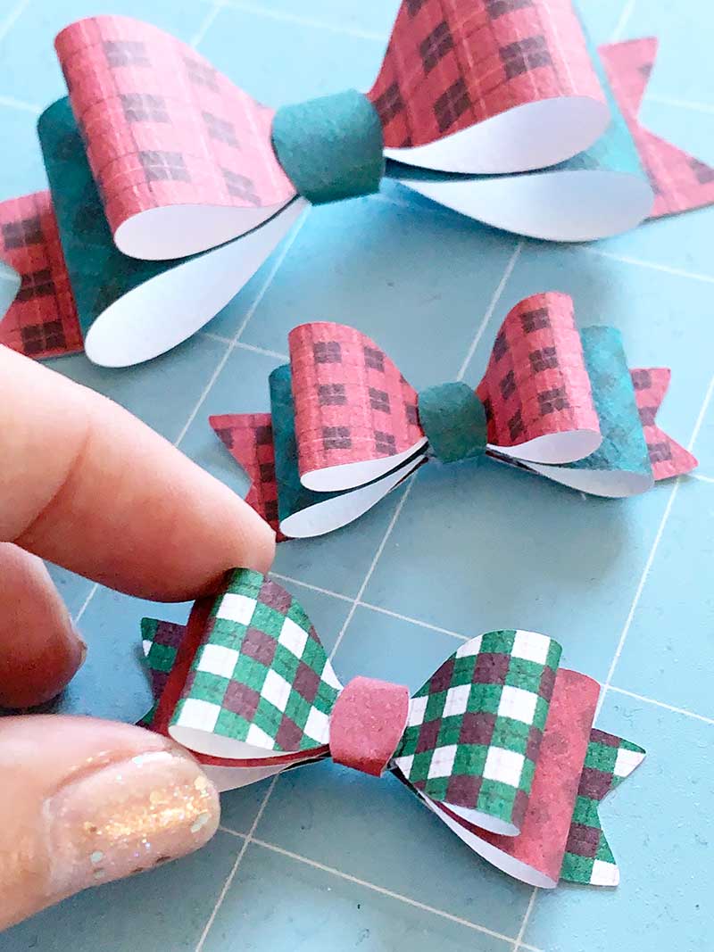 bows made from paper