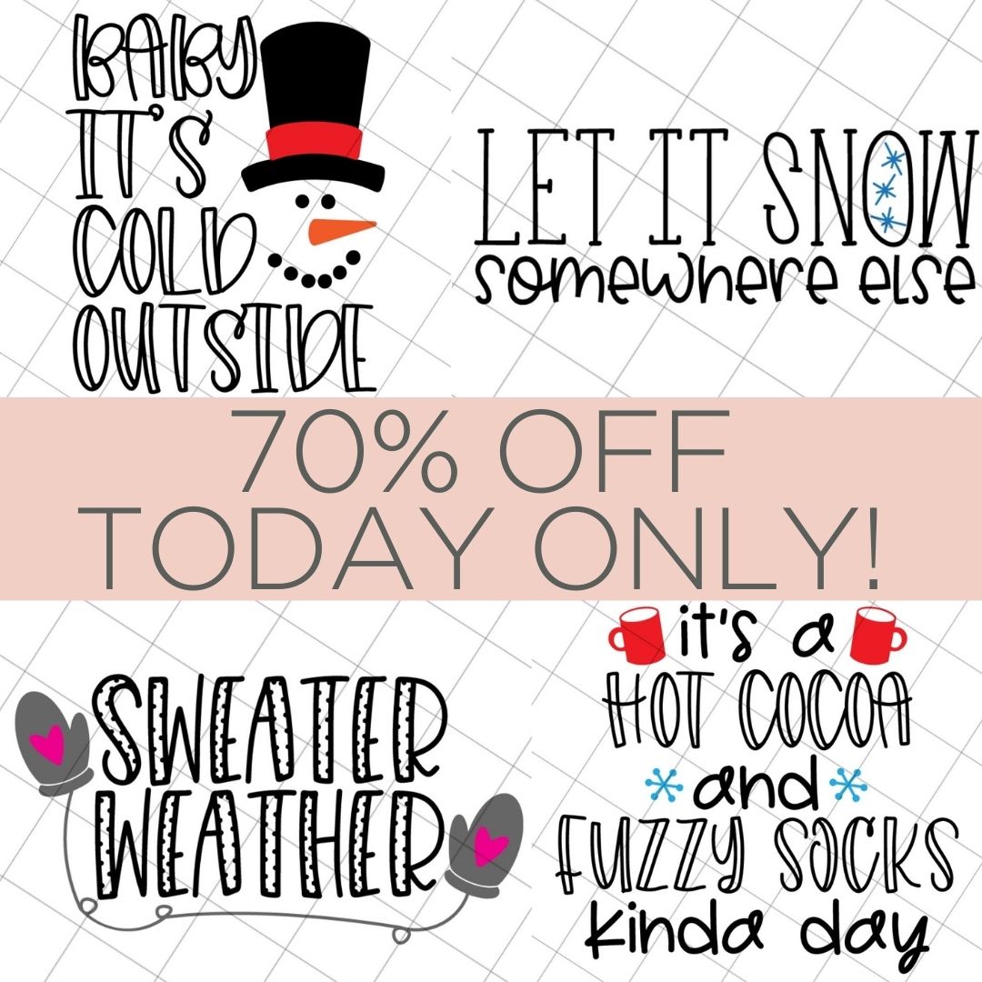 winter svg bundle