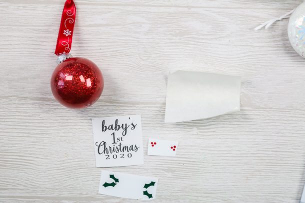 Making Vinyl Christmas Ornaments with a Cricut - Angie Holden The ...